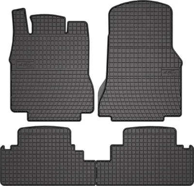 Zdjęcie produktu dla 1997-2004 Dywaniki podłogowe Mercedes A Class W168 gumowe czarne 4 szt