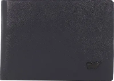 Produktbild von Portemonnaie HANNES RFID Geldbörse S 4 Kartenfächer blau Herren - Leder