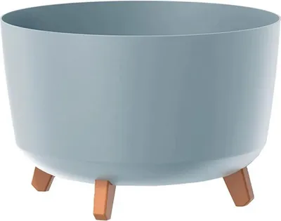Immagine prodotto di nabbi Fioriera in plastica su gambe DGRL400 39 cm - grigio chiaro