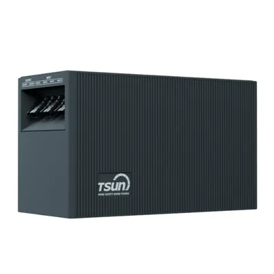 Produktbild von TSUN DCU2000Lite 2kWh Balkonkraftwerk Speicher (bis 10 kWh erweiterbar), 314Ah Industriezellen, 2400W PV Input mit Dual MPPT, Plug & Play