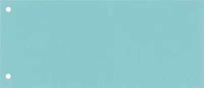 Produktbild von WEKRE 50504160 Trennsteifen, 10,5x24cm, 160g/m², 100 Stück, Karton, blau