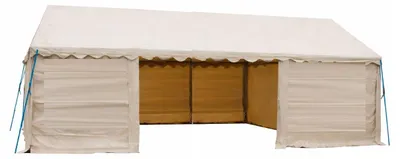 Productafbeelding van Opslagtent Classic PVC 4x8 meter Beige