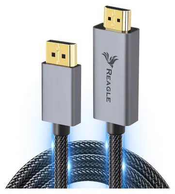 Immagine prodotto di Cavo Displayport A Hdmi Dp Display Port 4K 60Hz Hdr Cavo Adattatore 3M