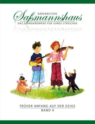 Produktbild von Saßmannshaus, E: Früher Anfang auf der Geige 4