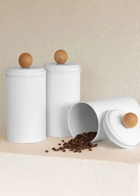 Obrázok produktu pre Hermia Concept, STP0010, sada úložných boxov (3 kusy), biela, 100 % pozinkovaná, 10 x 10 x 22 cm