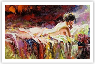Produktbild von Poster - Poster ohne Rahmen - Frau Modell - 91,5x61 cm - Wand Bild - Wanddeko - Wandbilder - Kunstposter - Wandposter - Bilder - Kunstdruck - Wanddekoration - Wandbild - P2XAA91x61-3534