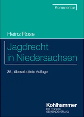 Obrázok produktu pre Jagdrecht in Niedersachsen