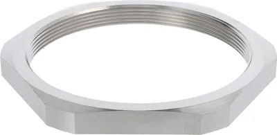 Productafbeelding van LAPP Moer M110x2, GMS-M110, zeshoekig, messing (CuZn), vernikkeld, kleur zilver - 1 stuk