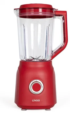 Standmixer 1,5 l, 600 W, 22.000 U/min, 2 Stufen, Chili rot