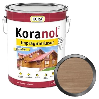 Produktbild von KORA Koranol Imprägnierlasur 5 Liter Treibholz