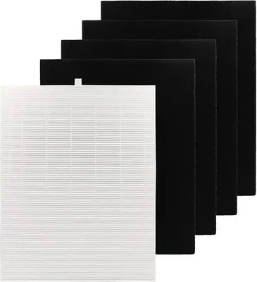 Obrázek produktu pro Mobilly sada HEPA a uhlíkových náhradních filtrů pro čističku Winix Zero, P300, 5 ks