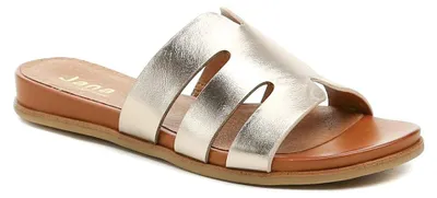 Produktbild von Jana 8-27166-44, champagnerfarbene Damen-Slipper, Größe 40 (EU)