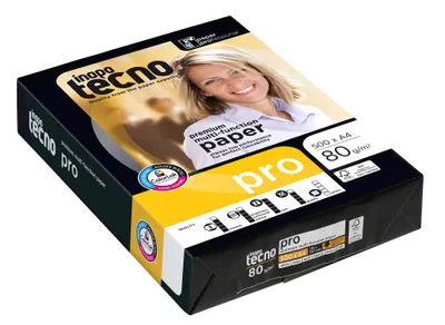 Obrázok produktu pre Inapa tecno pro, papier, 80 g/m², formát DIN-A4, 500 listov