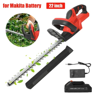 Produktbild von Heckenschere - Akku-Heckentrimmer - 55,9 cm Schwert - 1500 U/min - 1 Akku - Für Gartenarbeit und Landschaftspflege