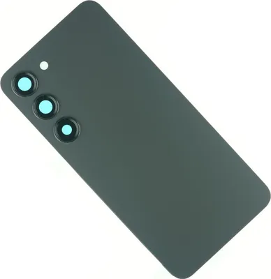 Produktbild von Gehäuse Rückseite für Samsung Galaxy S23 Backcover Akkudeckel hinten Kameraglas Abdeckung, Schwarz