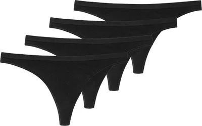 Produktbild von Schiesser 4er Pack 95/5 Baumwolle String Optimaler Tragekomfort für jeden Tag, Seidigweiches Material für ein angenehmes Hautgefühl, Flache Nähte für ein nahtloses Trageerlebnis