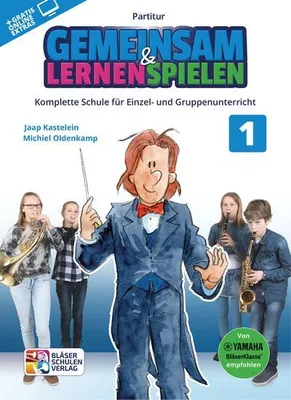 Produktbild von Gemeinsam lernen & spielen Band 1 (+Online Audio)für Bläserklasse (Blasorchester)