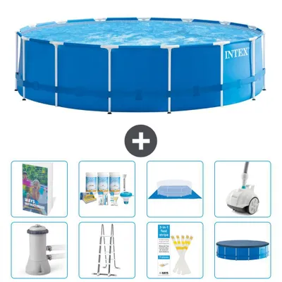 Immagine prodotto di Piscina fuori terra a struttura - 457x122 cm - 7 pezzi - Modello S658