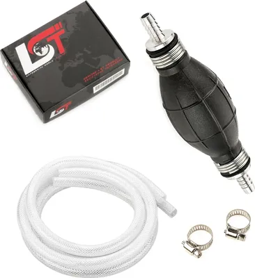 Produktbild von Kraftstoffpumpe Handpumpe Umfüllpumpe Schlauch Benzin Diesel Öl Wasser 8mm