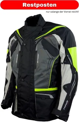 Produktbild von Roleff RO15113 – Motorradjacke Herren, wasserdicht & atmungsaktiv (Wind-Tex®)  Roleff Größe: S,