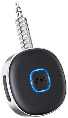 Produktbild von AUX Bluetooth Adapter Auto, Drahtloser KFZ Bluetooth 5.3 Empfänger Bluetooth Adapter AUX 3,5mm für Heim-Stereo/Kabelgebundene Kopfhörer