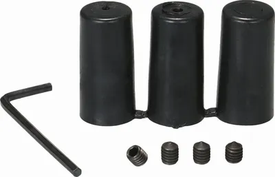 Productafbeelding van Versnellingspook voor auto, schakelpook, zwart leer, rode stiksel, universeel, 6 versnellingen