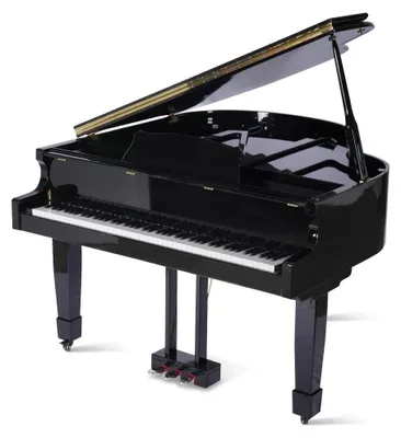 Produktbild von Digitalpiano Flügelklavier Klavier Hochglanz Schwarz Piano Klaviere