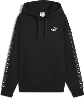 Produktbild von Puma Ess Tape Comfort Kapuzenpullover Schwarz M Damen Schwarz M