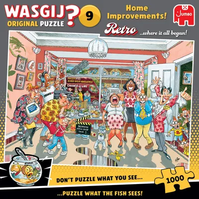 Produktbild von Wasgij Retro Original 9 - Reine Geschmackssache - Puzzle 1000 Teile