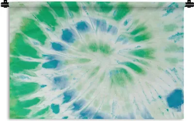 Produktbild von MuchoWow® Wandteppich Wandbehang Sommer - Krawattenfärbung - Hippie 90x60 cm Tapisserie Dekoration Wandtuch - Wandskulpturen - Bildteppich