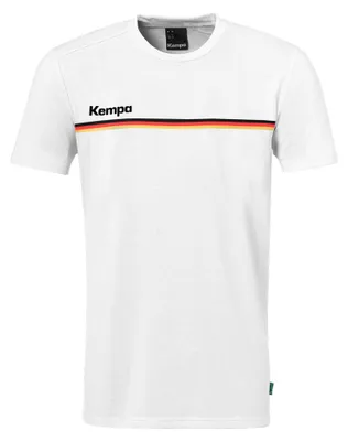 Produktbild von Kempa Team Ger Kurzarm-t-shirt Weiß L Mann Weiß L