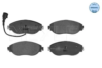 Produktbild von MEYLE 025 251 1720/W Bremsbeläge Vorne für VW Passat Variant (3G5, CB5) Passat Variant (365) SHARAN (7N1, 7N2) für SEAT Alhambra (710, 711) für SKODA