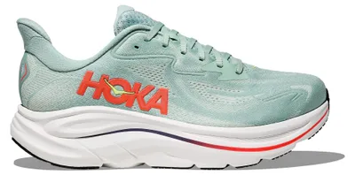 Produktbild von HOKA ONE ONE Herren Laufschuh Clifton 10 sage/neon flame sage/neon flame 43