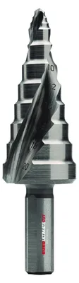 Zdjęcie produktu dla Wiertło stopniowe RUKO ULTIMATECUT z końcówką FLOWSTEP®, HSS-Co 5, trzpień trójkątny