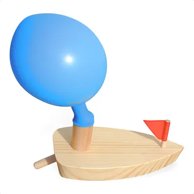 Produktbild von Vilac Boot mit Ballonantrieb