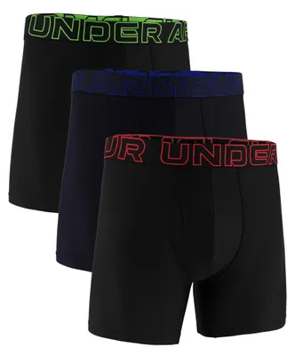 Obrázek produktu pro Under Armour UA Performance TECH - SOLID 6, černá/lava, velikost M, černá/lava, velikost S