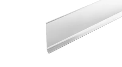 Obrázek produktu pro AP38 soklová lišta ACARA, hliník lakovaný matná bílá, 100 mm, 2,5 m