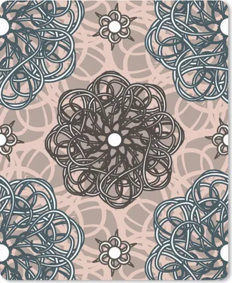 Produktbild von MuchoWow® Mauspad Mousepad Muster - Abstrakt - Blumen 30x40 cm - Mousepads - Maus Mat - Pad - Mausunterlage - Mausmatten