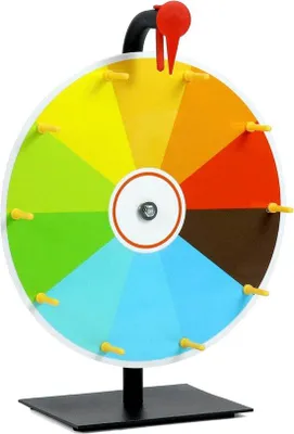 Produktbild von Famanu Glücksrad - Tischmodell - 30 cm Durchmesser - Spiel