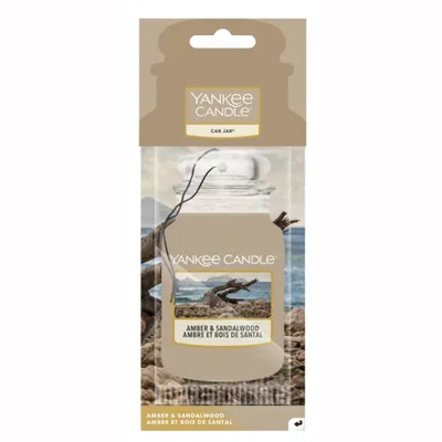Produktbild von Yankee Candle Amber & Sandalwood, Hängende Lufterfrischer, Hängend, Braun, Mehrfarbig, Karton, 60 mm, 110 mm