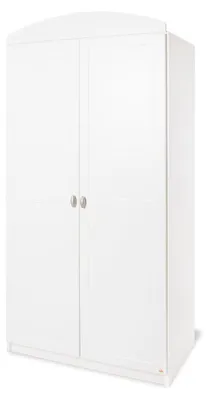 Produktbild von Pinolino Kleiderschrank 'Laura' Nachbildung: Uni, weiß