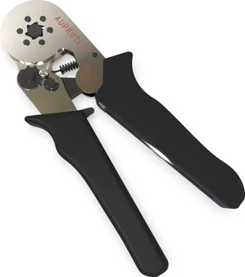 Produktbild von AUPROTEC Crimpzange 0,25 - 6 mm² Aderendhülsen Zange Sechskant Presszange selbsteinstellende Kabelschuhzange Quetsch Zange, Aderendhülsenzange