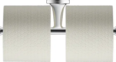 Immagine prodotto di Duravit Starck T Porte-rouleau de papier, double, 0099381000, 0099381000