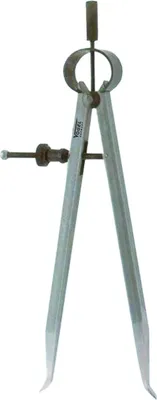 Produktbild von Vogel Germany Feder-Innentaster (aus poliertem Stahl, Messbereich 300 mm, Vierkantschenkel, Schnellspannmutter mit Feineinstellung) 302446