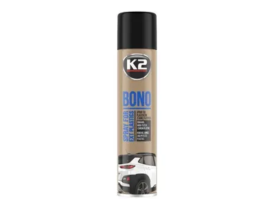 Zdjęcie produktu dla K2 BONO BLACK spray 300ml czernidło do gumy plastików zderzaków