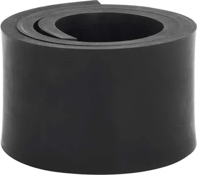 Productafbeelding van Rubberen rand voor sneeuwploeg 120x10x1 cm zwart