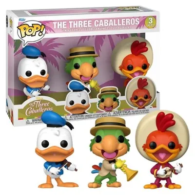 Productafbeelding van Funko Pop! De Drie Cabaleros, 3-delige set
