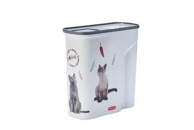 Produktbild von Curver - Katzenfutter Container - weiß - 6l - 2,5kg