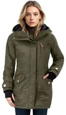 Productafbeelding van Beridale winterjas dames, parka. Warme tussenjas voor dames. Ademend, waterdicht
