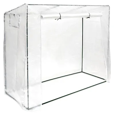 Image de Serre de tomates - Serre en plastique - XL - 160 x 200 x 82 cm - Transparent